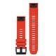 Correa Quickfit™ Garmin Fenix 5 de 22mm rojo posterior