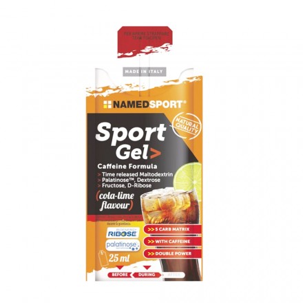 Caja Namedsport Gel Cafeína Formula 15U