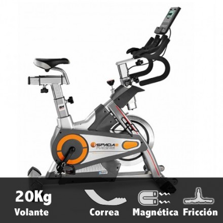 Bicicleta ciclismo indoor BH i.Spada 2 Racing Características